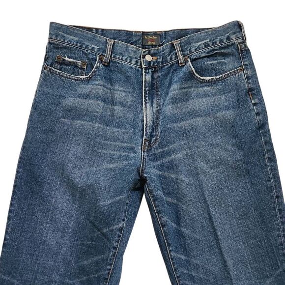 M. Gordon Men's Size 38x30 Blue Relaxed 1998 Jeans - Picture 2 of 5